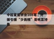 江南体育-中超夏窗转会108笔，外援引援“少而精”是明显特色的简单介绍