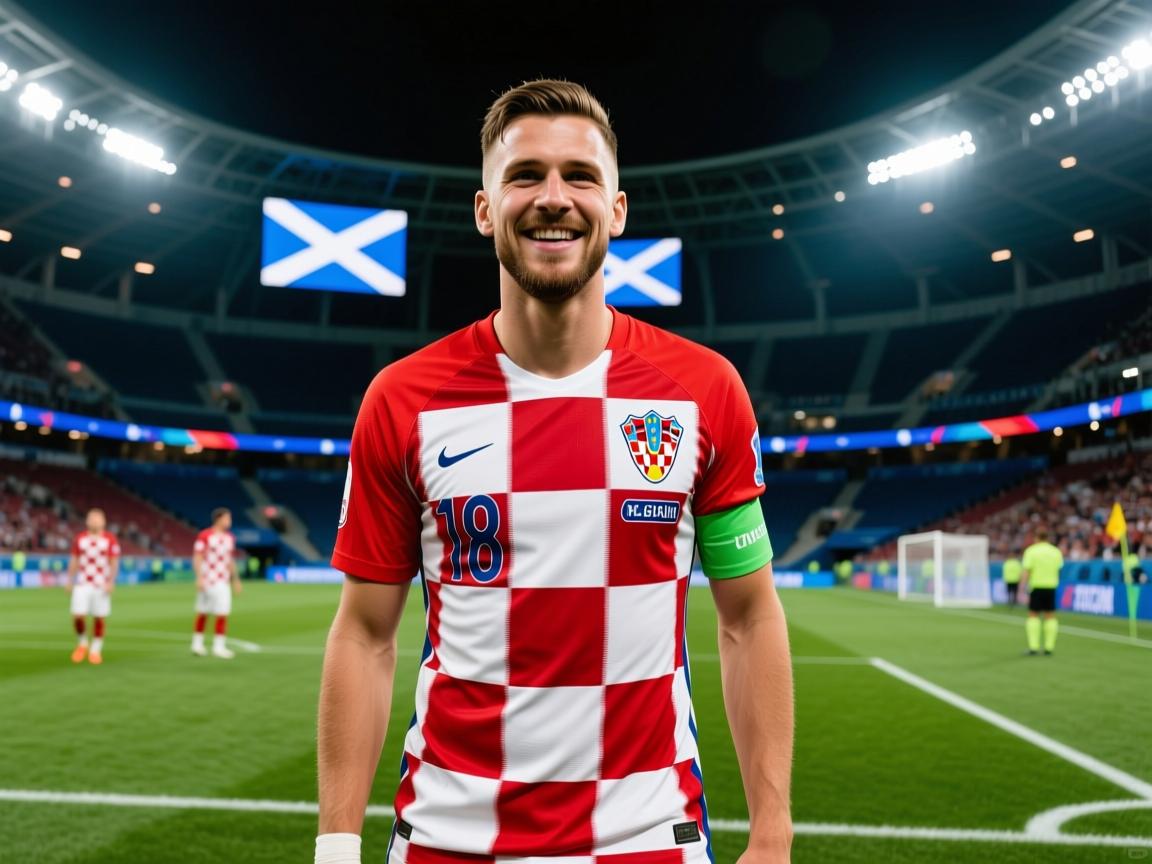 克罗地亚力克苏格兰，晋级16强