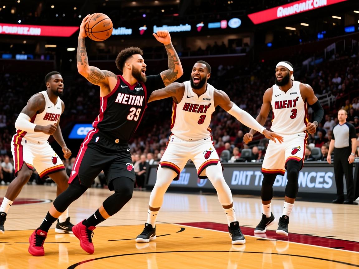 猛龙击败热火：范弗利特率队狂胜  第2张