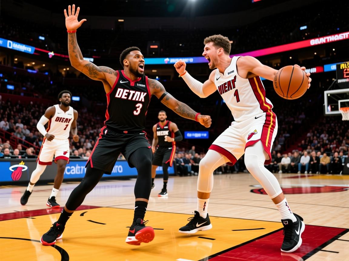 猛龙击败热火：范弗利特率队狂胜